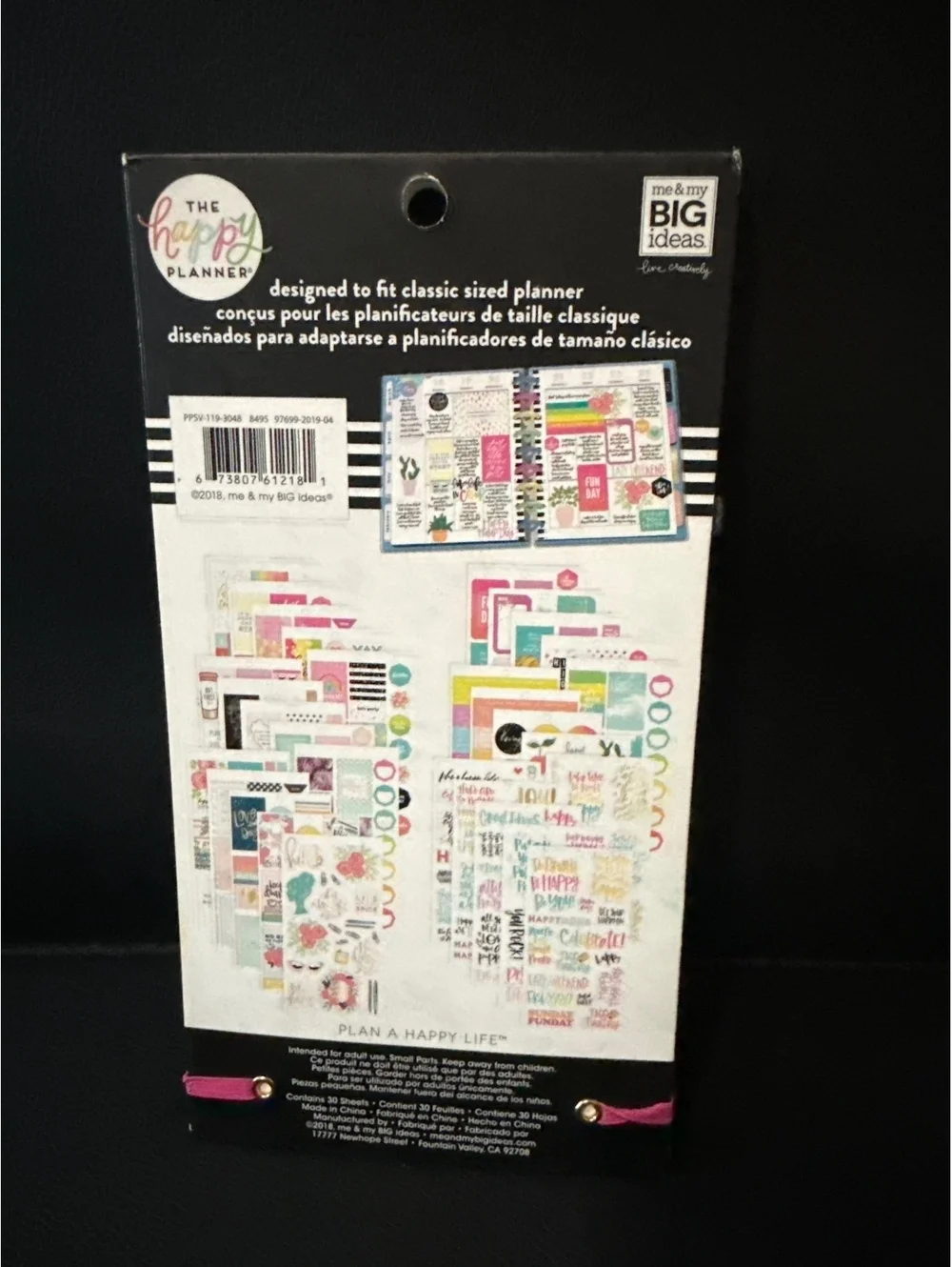 The Happy Planner Go For It Sticker Pack - 496 Pieces